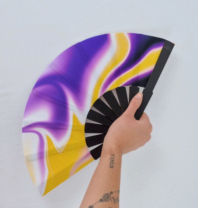 Abanico No Binarie flag Standard