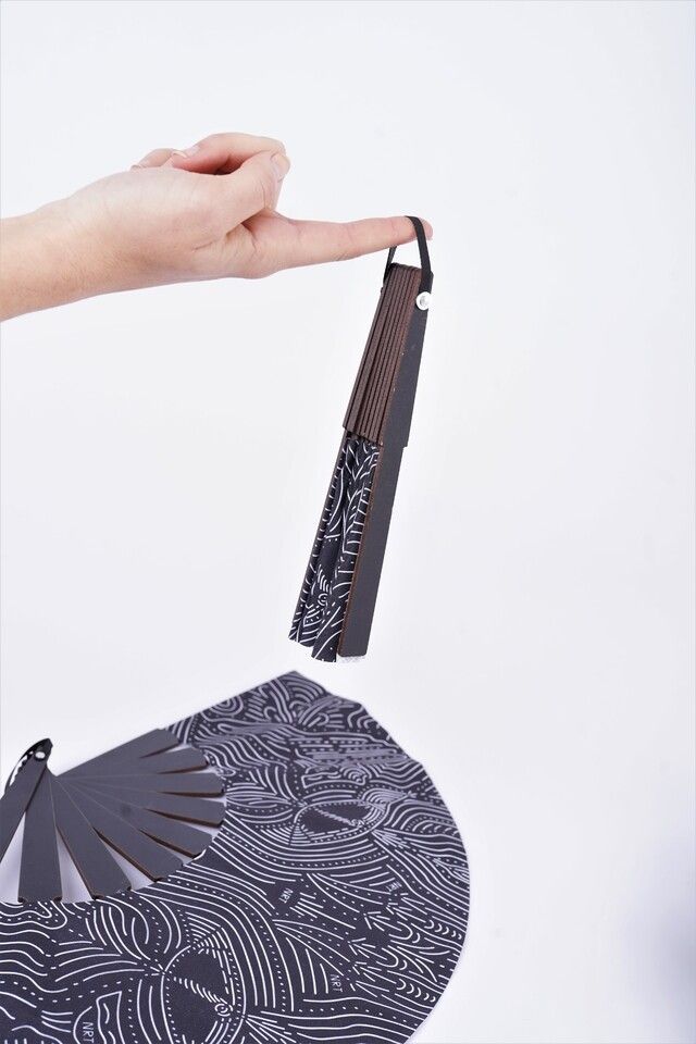 Abanico Cat Eye Black Pocket