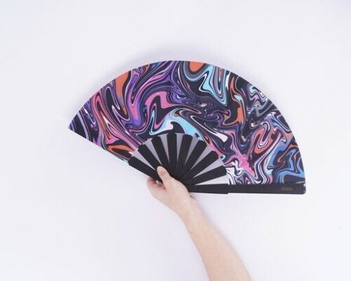 Abanico Fluido Violet Pocket