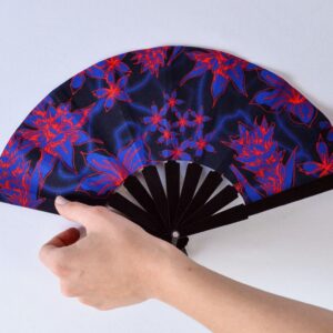 Abanico  Flodra Blue & Orange Pocket