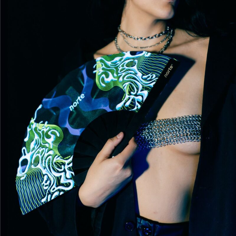 Abanico Wavebeat Green Standard