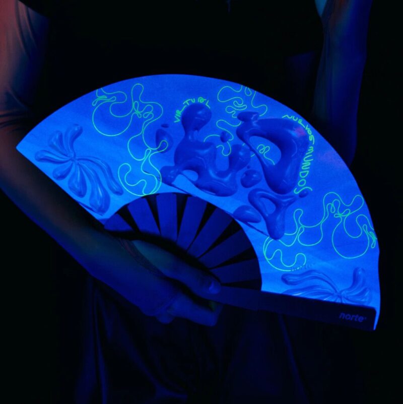 Abanico Sky Drift Yellow Standard